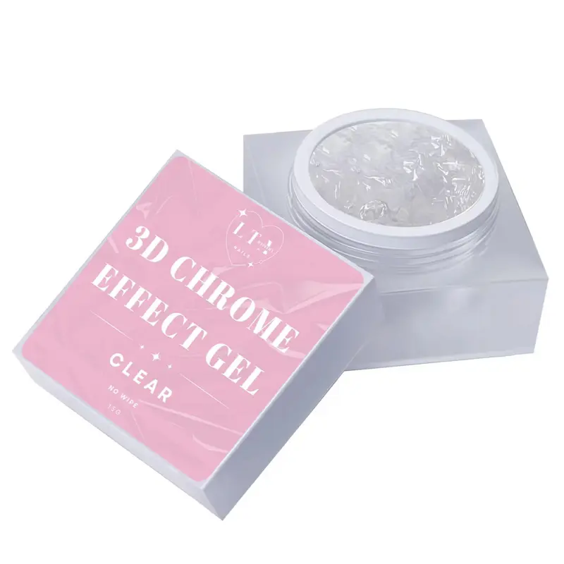 3D Chrome Effect Gel Clear