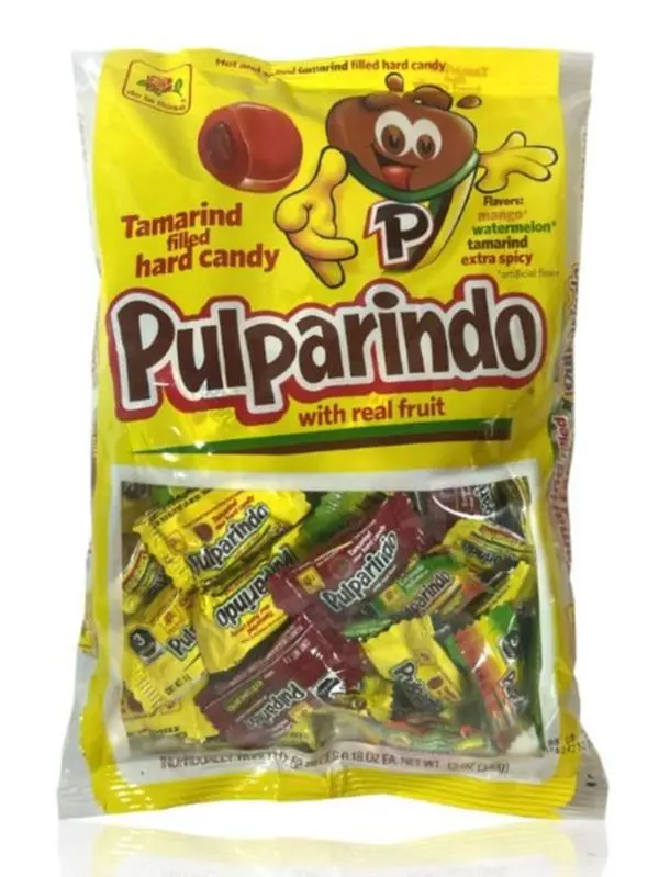 Pulparindo Tamarind Filled Hard Candy - 65 Count