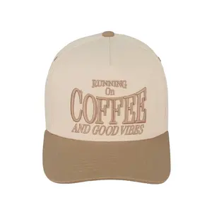 C.C RUNNING ON COFFEE AND GOOD VIBES Trucker Cap