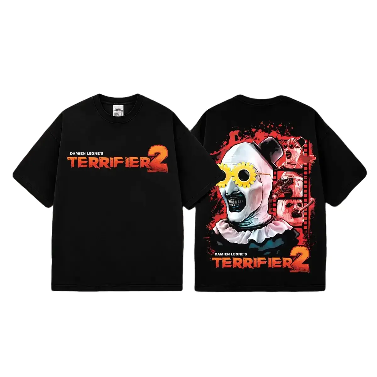 Terrifier 2 Class Clown Gildan Unisex T-Shirt, Sweatshirt & Hoodie, Premium Cotton Horror Movie Shirt, Terrifier 2 Costume, Halloween Costume, Class Clown Outfit, Halloween Horror Movie Shirt, Horror Fan Gift