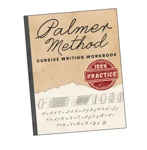 Palmer Method Cursive Writing Workbook 100% Practice: Master Calligraphy, Penmanship, and Handwriting with the Classic Palmer Method