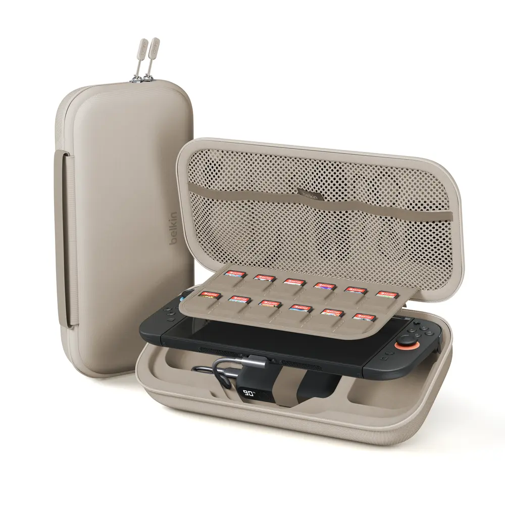 Belkin Gaming Charging Case with Card Slot, Game Console Accessory for Nintendo Switch 2, Switch Accessories, Video Game