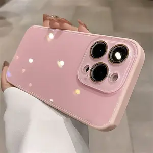 Phone Case: Phone Case- Fashionable and Elegant Solid Color Phone Case with Glass Lens Protection, Compatible with iPhone 17 Pro Max, 17 Pro, 17, 16, 15, 14Plus, 17Air and 13 Pro Max, Made of Shockproof and Anti-drop Material.