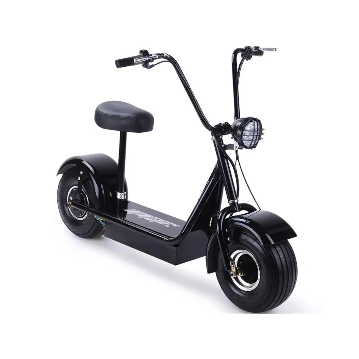 MotoTec High Quality High Power 48V 500W Innovative FatBoy Electric Scooter Toy for Small Animals, 48V Drive, Fast Travel (Pet Supplies)
