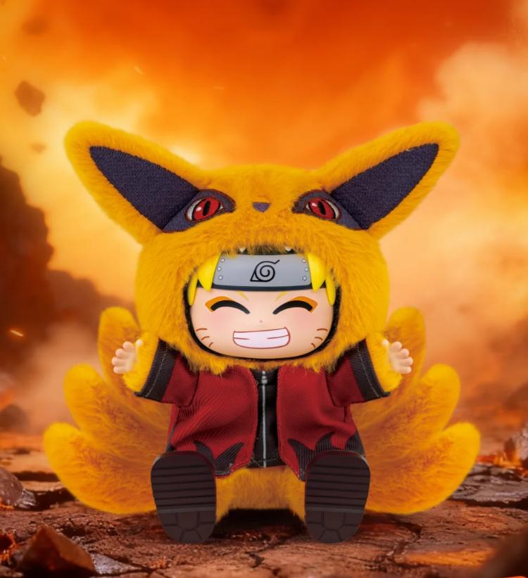 Naruto V2 Cute Beasts Sit Series Plush Blind Box，Soft Decor,Relax Element,Holiday Gift,Cozy Buddy