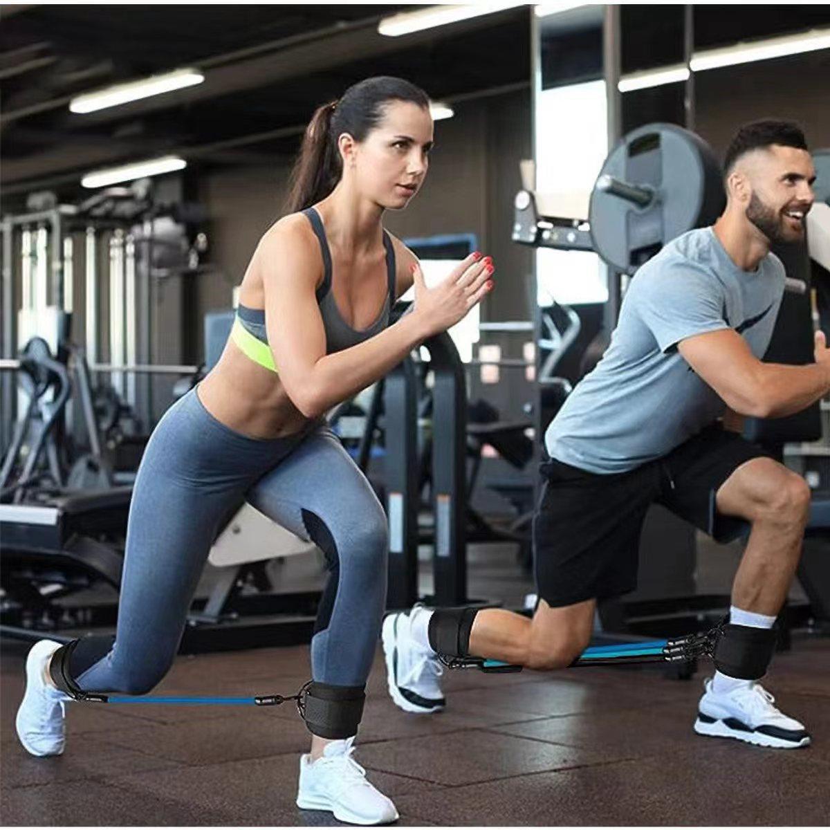 Ankle Strap Resistance Bands Hip Leg Strength Pull Rope Fitness Elastic Training Home Yoga Pilate Crossfit Workout Gym Equipment Ankle Strap Resistance Bands Hip Leg Strength Pull Rope Fitness Elastic Training Home Yoga Pilate Crossfit Workout Gym Equipment