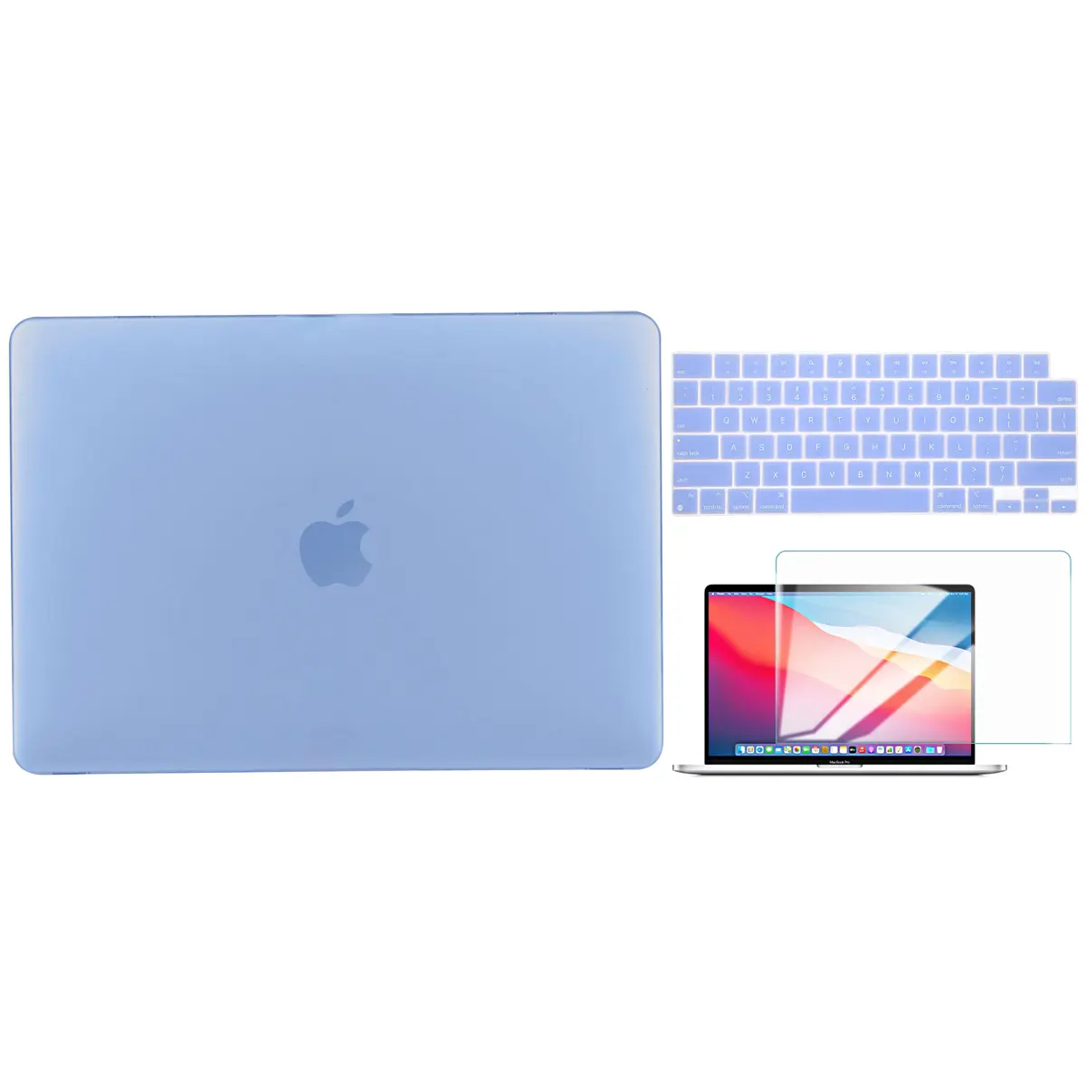 Techprotectus Colorlife Hardshell Case for Apple 14" MacBook Pro 2021, Serenity Blue