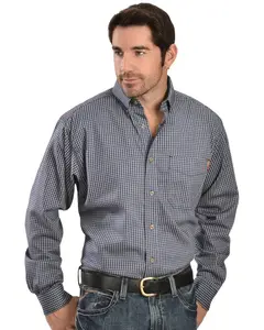 Ariat Men's Fr Check Long Sleeve Work Shirt - 10013513