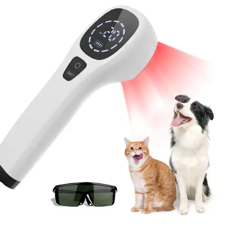 KTS Handheld Red Light Therapy Wand - 650nm & 808nm Near-Infrared Lights, Curved Design, USB-Port Wireless, 5-30 Minutes Use, Wellness Health Tool for Body Muscle Relief, Circulation/Cell Activity Boost, Sleep Aid, Portable