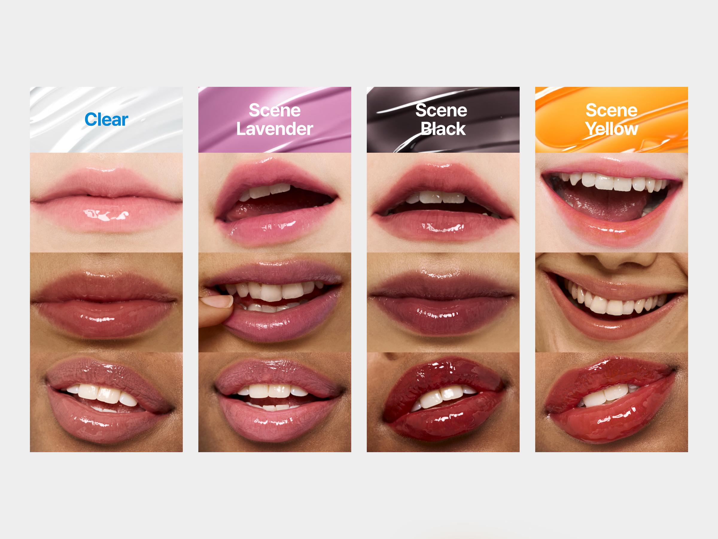 fwee 3D Changing Gloss | Lip Gloss, High shining, Long-lasting, Moisturizing finish | 4 Colors