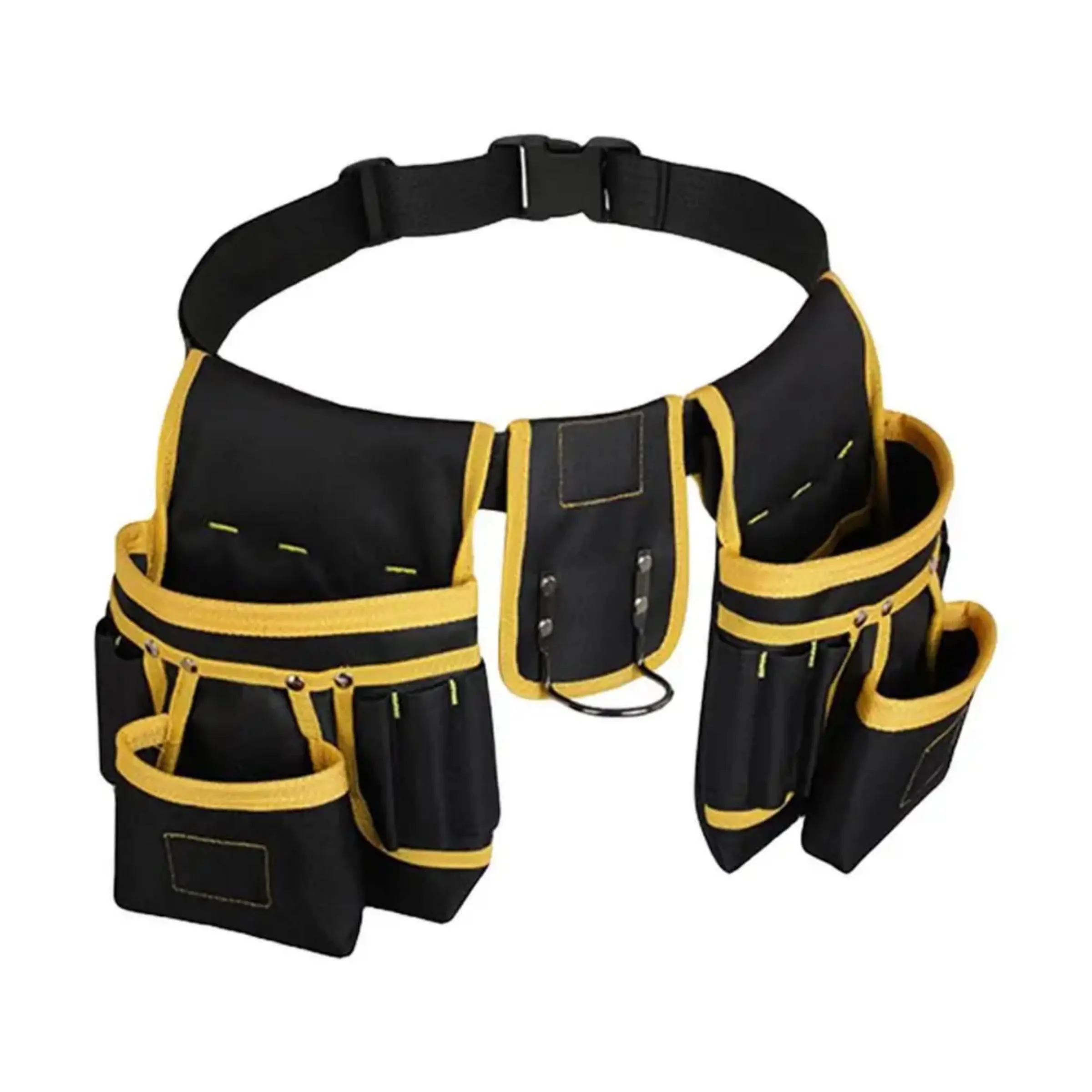 Tool Belt with 26, Adjustable & Detachable Tool Storage Bag, Durable Tool Belt for Electrician & Carpenter, Suitable for Construction Work, Detachable Tool Bags, Belt Tool Pouch