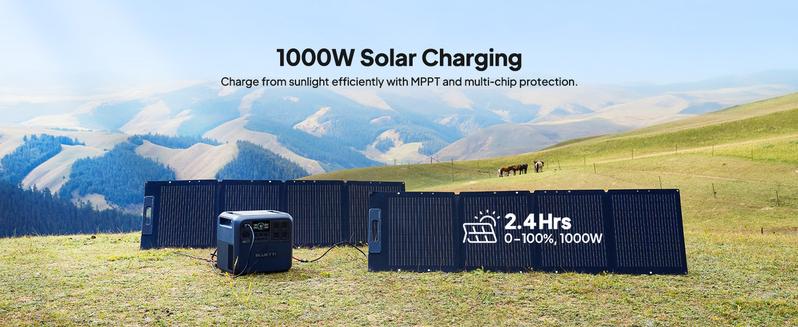BLUETTI Elite 200 V2 Portable Power Station, 2073.6Wh LiFePO4 Battery, 4 AC Outlets (2600W/3900W Surge), Solar Generator for Camping, Off-Grid, Power Outages
