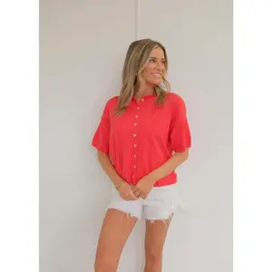 Maggie Cardigan - Red