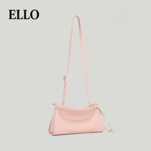 Clutch Minimalist Women's Crossbody Bag with Gold Hardware Stylish 2026 Shoulder Bag for Everyday Use