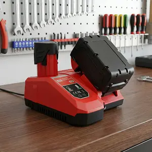 Replacement Charger for Milwaikee M12 & For M18 Rapid Charging charger for Milwaukee 12-18V Lithium- Ion Electrical Tools Battery Power Charger Heavy Duty