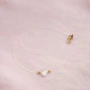 Invisible Nylon Minimalist Necklace – 4 Designs Available