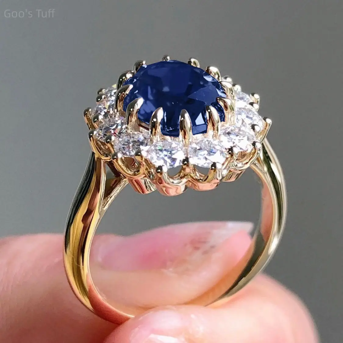 Women finger jewelry wedding diamond band minimalist sapphire accent ring fashion simple inlaid stone slim bridal band sparkling design for wedding anniversary gift
