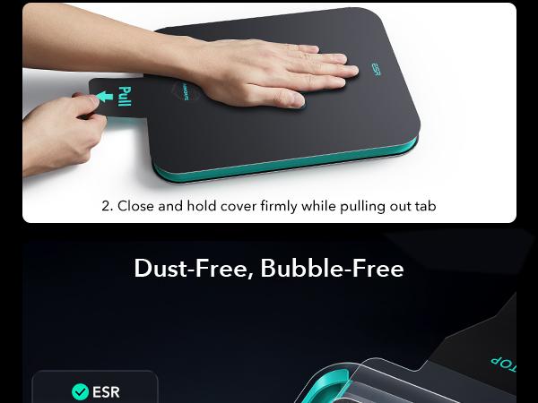 ESR 2 Pack Screen Protector for iPad Pro 11/13 (M5/M4) 2025/2024&iPad Air11/13 inch | 9H Tempered Glass Film | with UltraFit Tray | Apple Pencil Support | Scratch Resistant | HD Clarity | Bubble Free