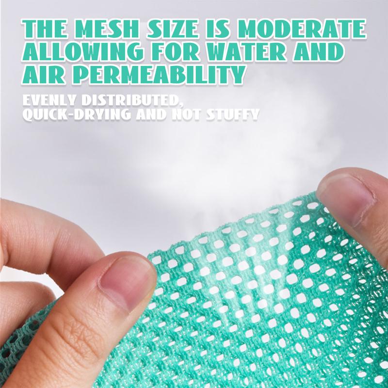 Cat Bathing Grooming Bag - Multifunctional Adjustable Breathable Restraint Shower Bag with Anti-Bite and Anti-Scratch Features in Green （Not exceeding 15.5 lb）