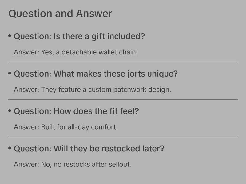 Khaotic Streetwear JORTS 1.0