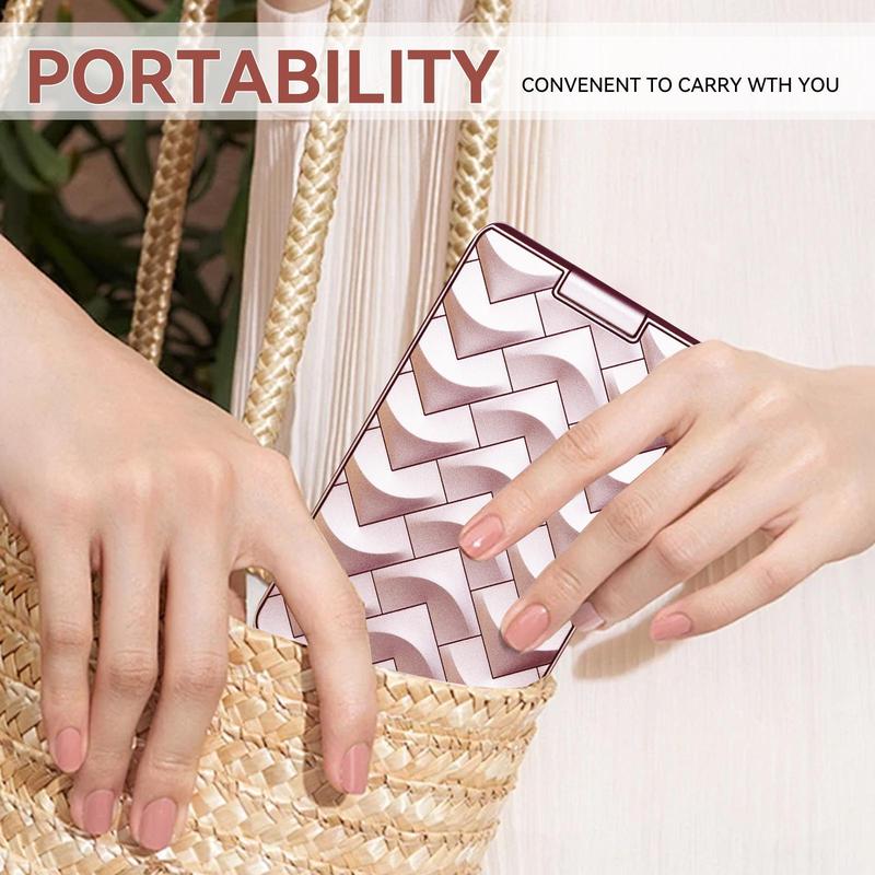 Travel Makeup Brush Set Foundation Powder Concealers Eye Shadows Makeup Set with LED light Mirror 21 Pcs Mini Makeup Brushes