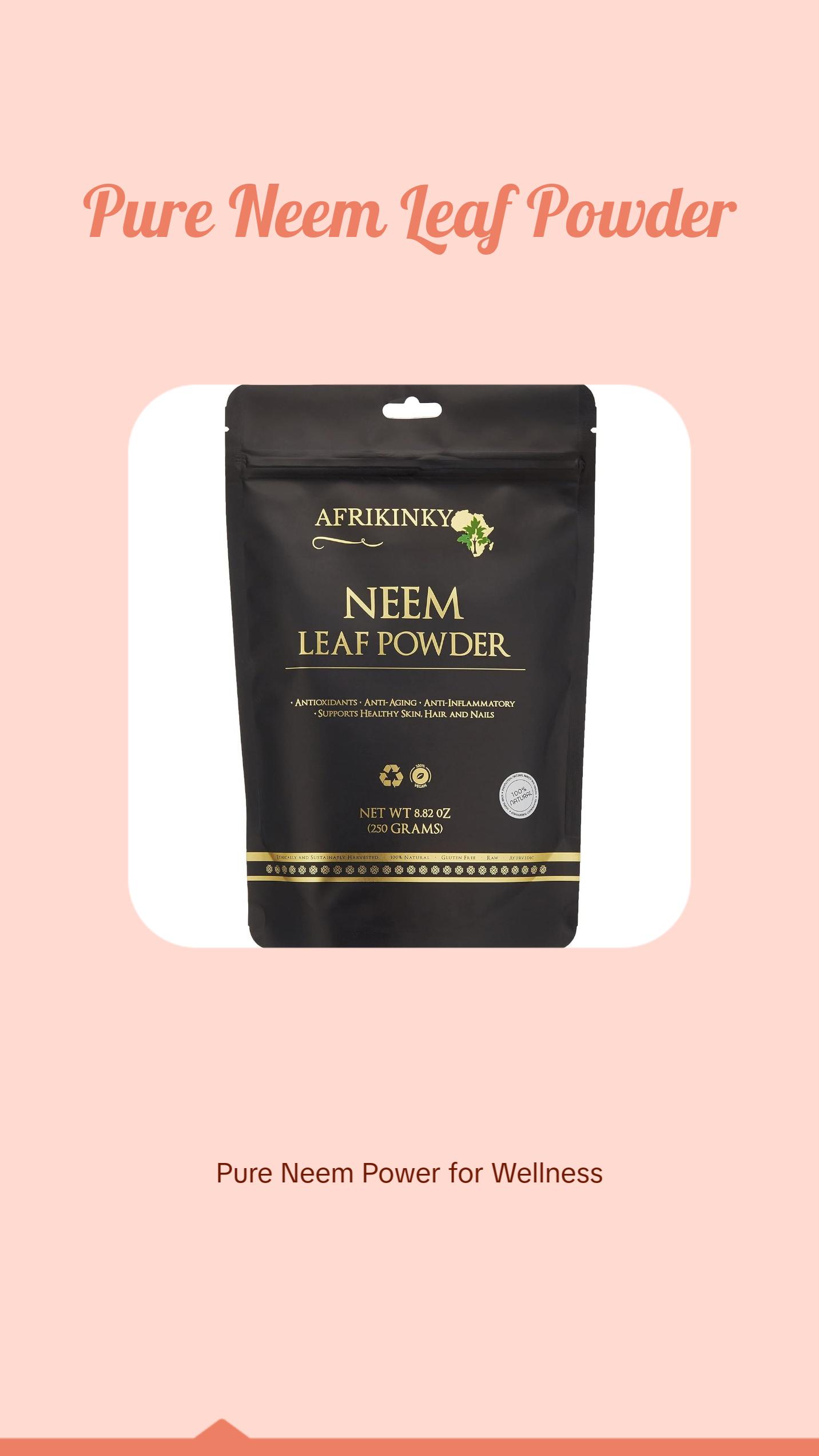 Neem Leaves Powder 100% Natural