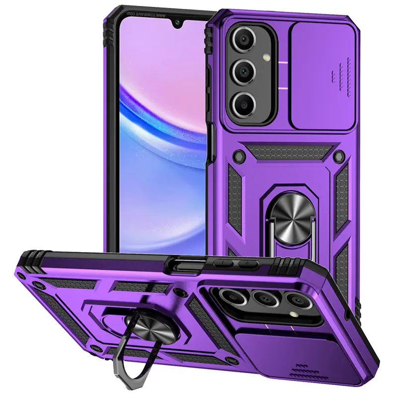 2-in-1 Push-Pull Window Handheld Shockproof Cover for Samsung S26, S23, S22, A56, A17, A15, A05, A13 Smartphones, Mobile Phone Accessories, Smartphone, Casing
