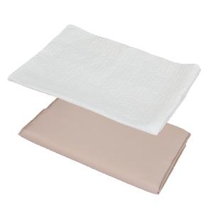 JOYMOR Twin Bassinet for Baby, Bedside Bassinet, Convertible to Bedside Sleeper & Playpen Foldable Portable Sleeping Cot with Wheels & Brake