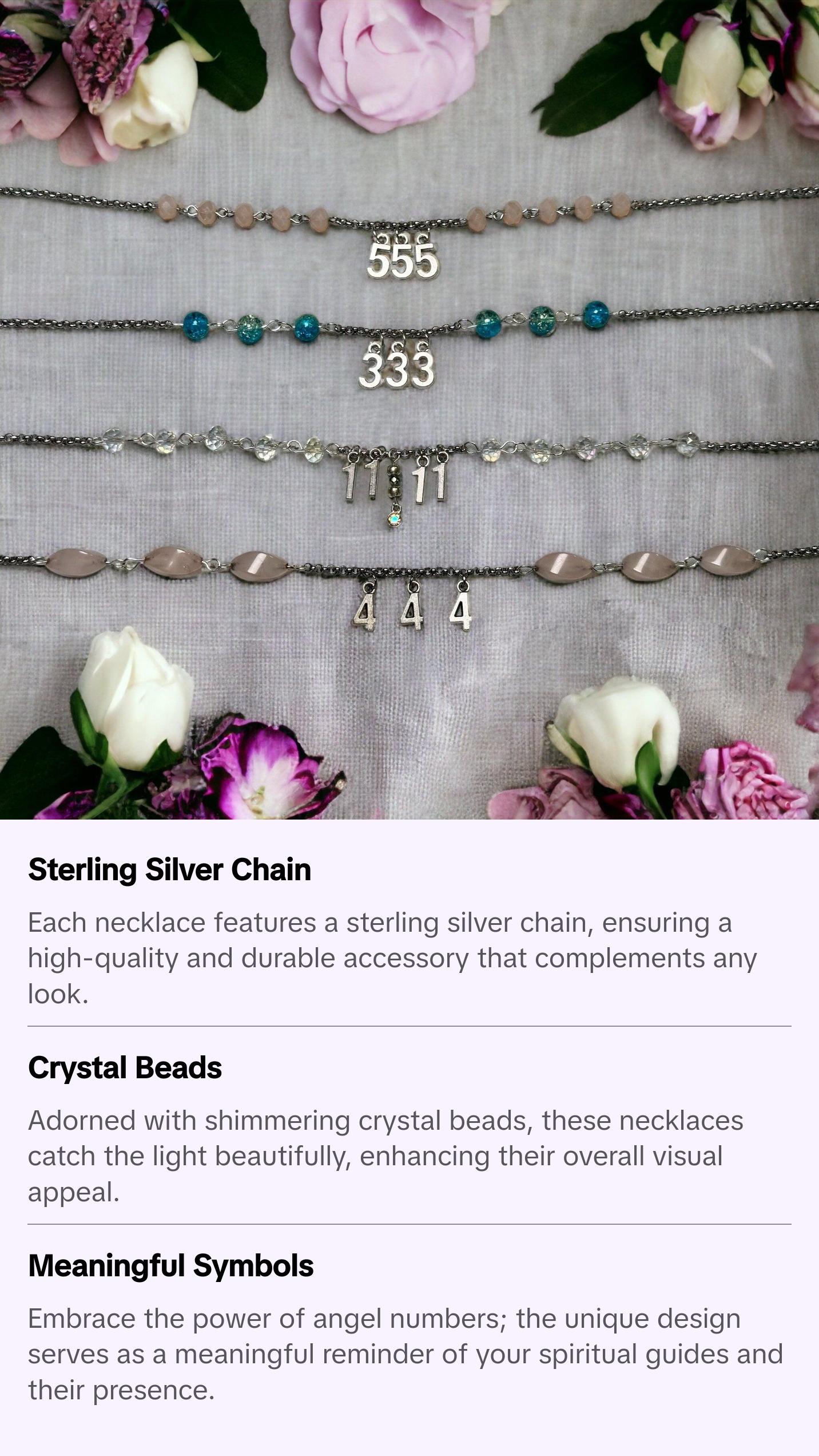 Angel Number Necklaces