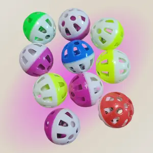 Jingle Balls (2 Pack) 1.5 Diameter, Vibrant Colors - Perfect for Playful Cats Indoor Play