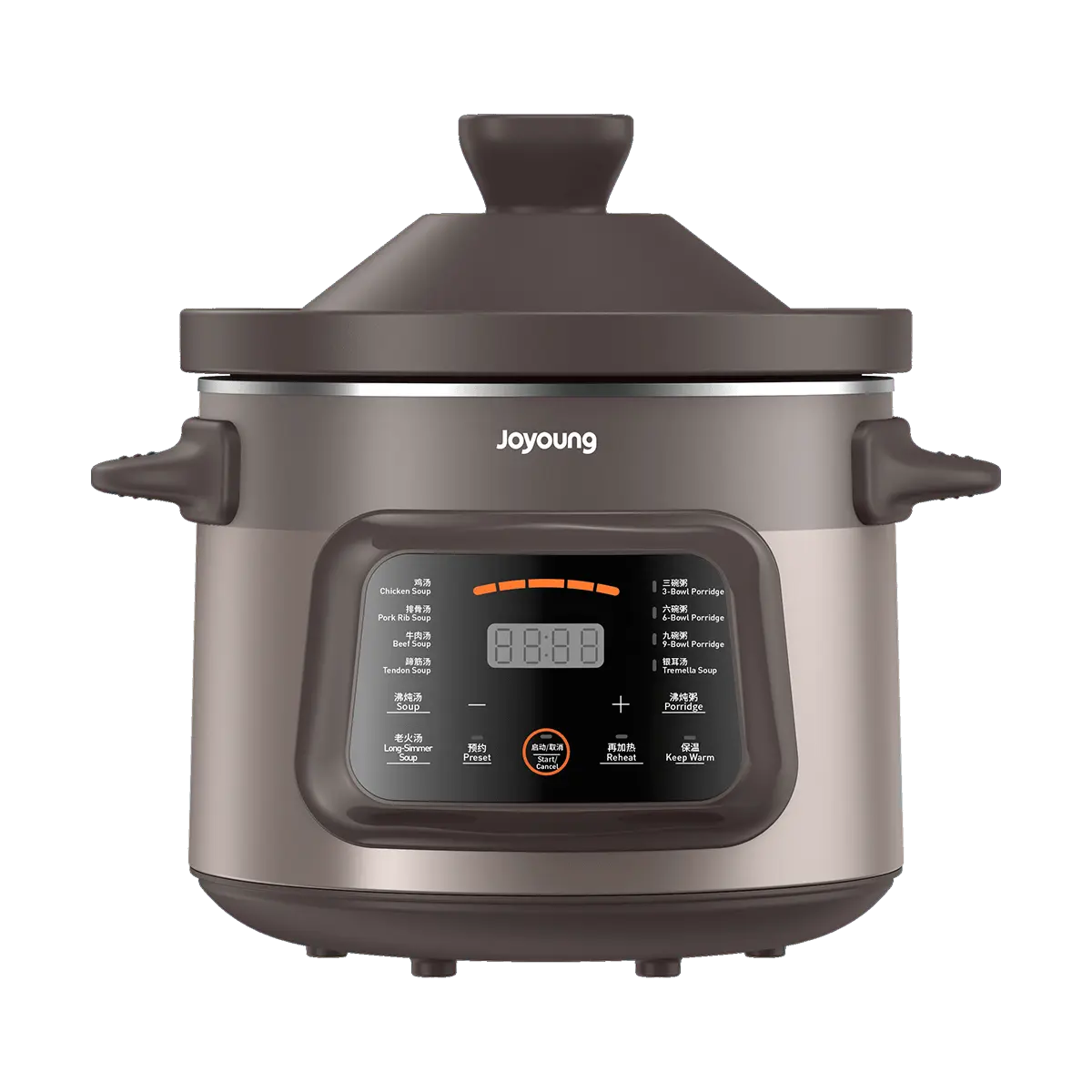 JOYOUNG Slow Cooker & Soup Pot - Purple Clay Electric Stew Pot DG50K-GD505-U