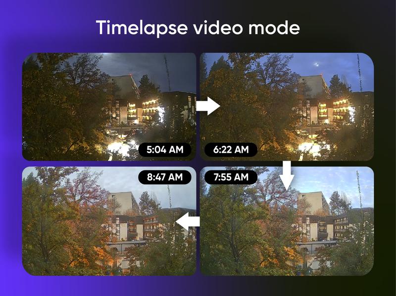 Wyze Window Cam — Wired 1080p HD Window Mount Security Cameras, Alexa & Google Assistant Smart Home Compatible, Upgraded Color Night Vision, 24/7 recording w/ Micro SD, AI-Powered Motion Detection, Safety