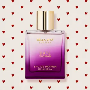 Bellavita Luxury Date Eau De Parfum 100 ML | Valentine’s Special Perfume | Sweet, Warm & Romantic Notes | Date-Night Signature Scent | Vegan & Cruelty-Free