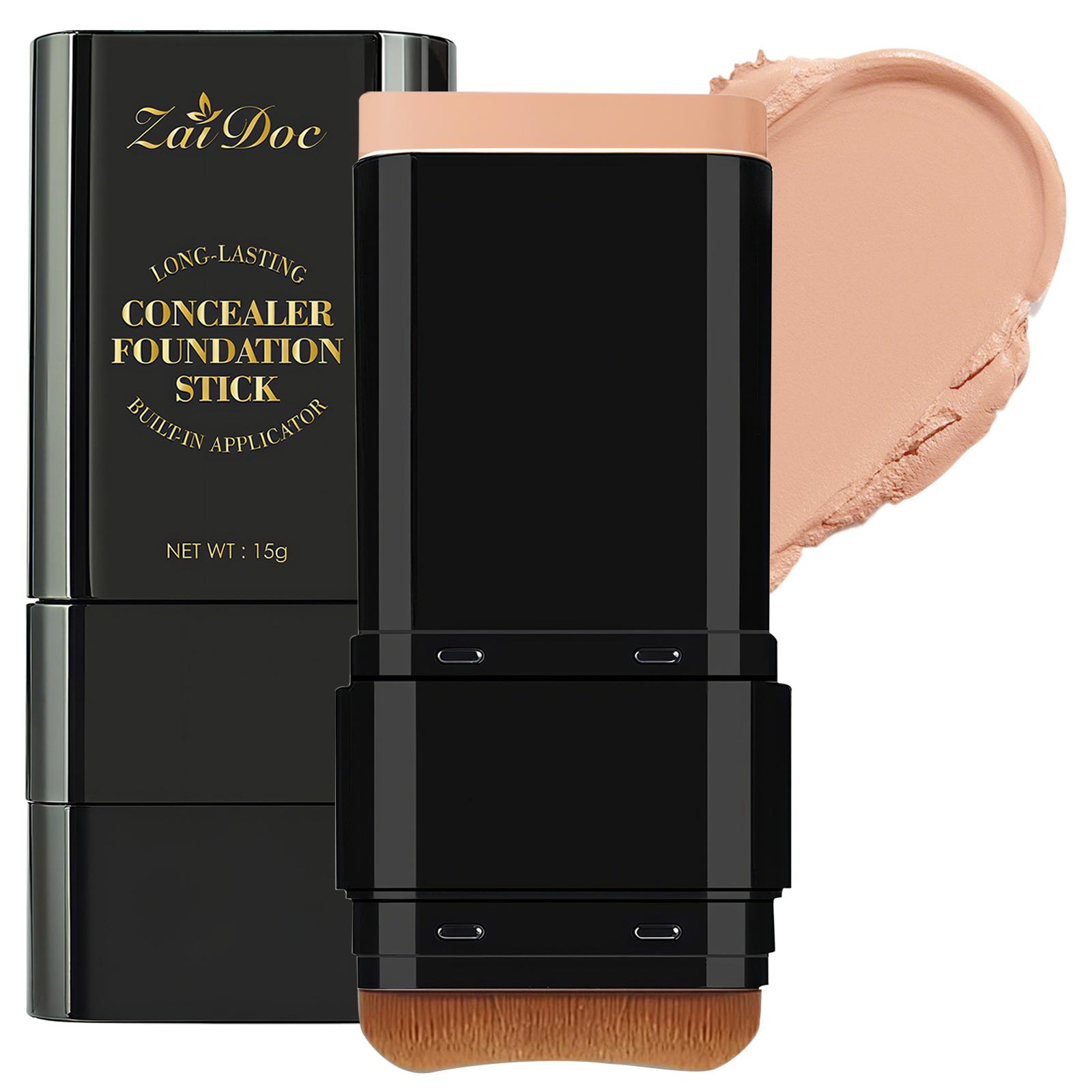 7-color Dual - Ended Eraser Foundation Stick -Multi - Use Concealer & Highlighter for Acne Marks , Nose Contour Flawless Makeup Finish - Versatile Cosmetic Tool , daily gift