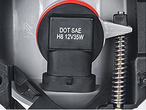 Nilight Fog Lights Assembly Compatible with 2005 2006 2007 2008 2009 2010 Dodge Grand Caravan Challenger Charger Caliber Nitro Avenger Chrysler Town & Country Pacifica Jeep Patriot