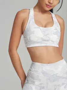 Colorado Fleece Sports Bra - Snow Camo