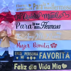 Listones para ramos ( 12 unidades)