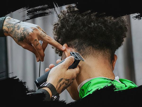 Suprent FANGS Vector Clipper – 13,000 RPM AI Controlled Motor Unique U-Shape Blade- Dual Mode Lever LED Light- Professional Hair Trimmer for Barbers-Gift for man