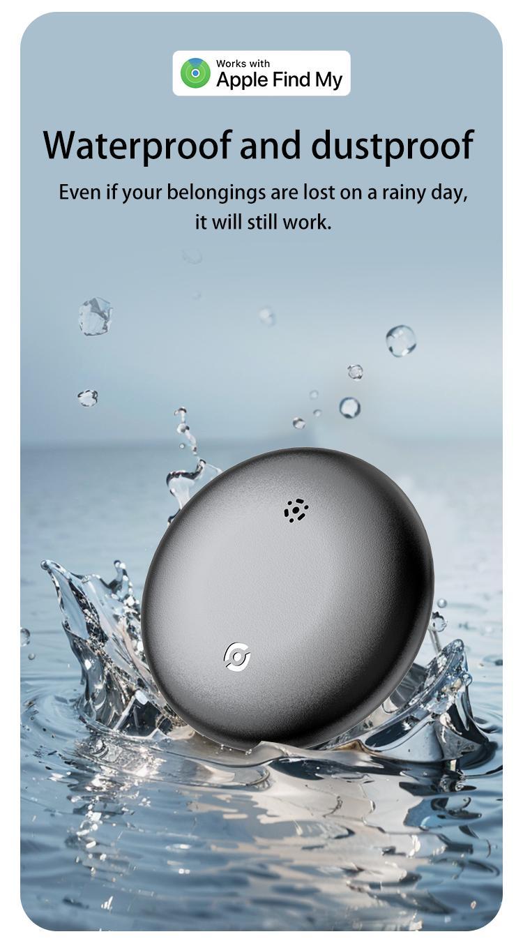 GPS Tracker for Car,Mini Trackers Device with Weatherproof Magnetic Case-No Monthly Fee-Best Hidden GPS Trackers,Global Coverage Location Tracker,Anti-lost Device,Works with Apple Find My (iOS Only) For iPhone