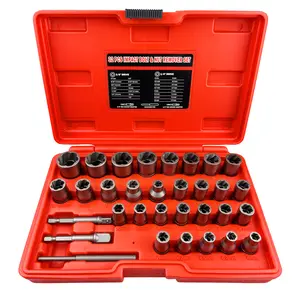 32-Piece Impact Bolt & Nut Extractor Set