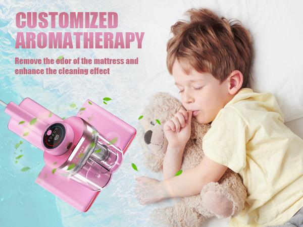 Teant Bed Vacuum Cleaner for Dust Mites Removal,Mattress Vacuum with LED Display & Aroma Tablet & UV-C Light & 149℉ Hot Air, 16Kpa Strong Suction Double-Cup Handhled Vacuum Cleaner With HEPA Filter for Bed,Couch,Sofa,Carpet,Cleaning Machine Teant Bed Vacuum Cleaner for Dust Mites Removal,Mattress Vacuum with LED Display & Aroma Tablet & UV-C Light & 149℉ Hot Air, 16Kpa Strong Suction Double-Cup Handhled Vacuum Cleaner With HEPA Filter for Bed,Couch,Sofa,Carpet,Cleaning Machine