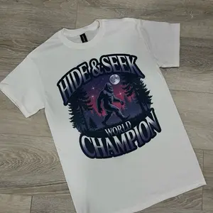 Hide And Seek Champion Big Foot Funny Shirt