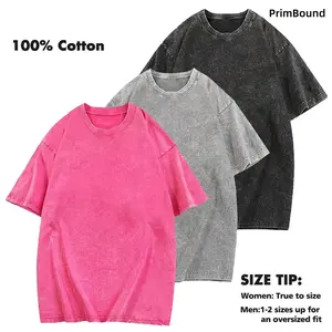3-piece unisex acid-washed T-shirt set, men's pure cotton short-sleeved T-shirt, casual loose solid color street style top, unisex retro street style T-shirt, loose women's clothing