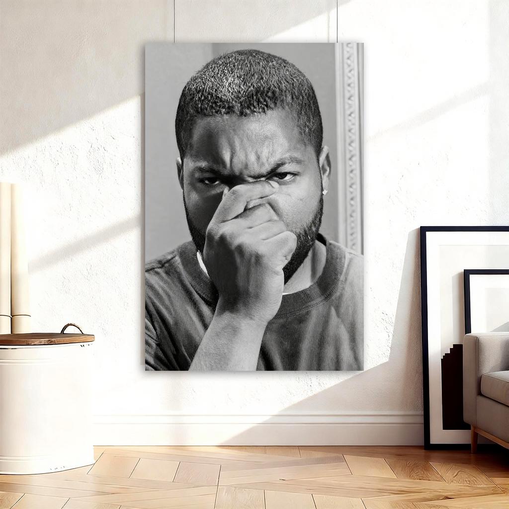 Funny Bathroom Movie Poster Canvas Poster Prints Modern Wall Decor for Bedroom Office Living Room Easy Install