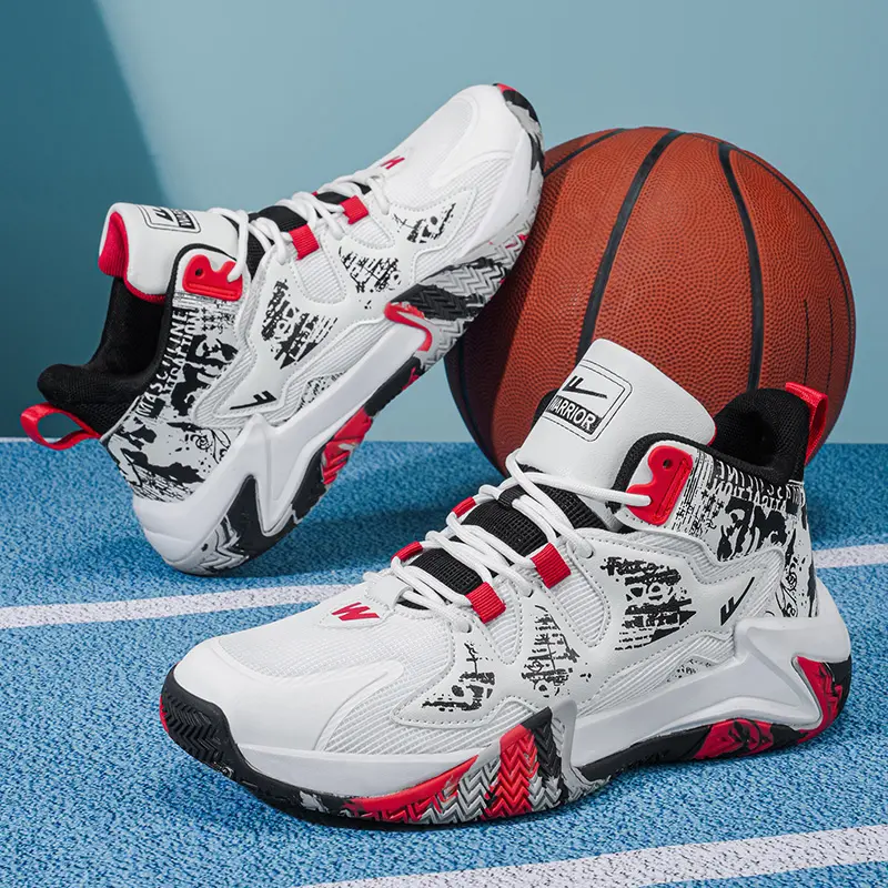 K1REALRUN Men's Fashion Colorful PatchworkPattern Breathable Basketball Shoes,Non Slip Running Fashion Sports Shoes, Casual Comfortable Sports Footwear For All Seasons