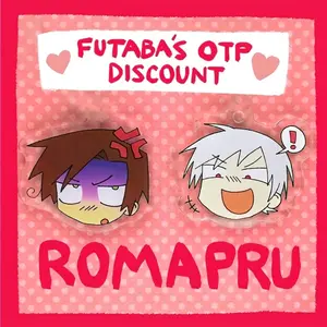 Futaba's OTP Romapru Hetalia Keychains, Hetalia Romano and Prussia Acrylic Keychains, Cute, Durable, And Perfect For Bags, Keys, Or Gifts. Great For Daily Use Or As Thoughtful Little Gifts For Your Friends And Yourself.
