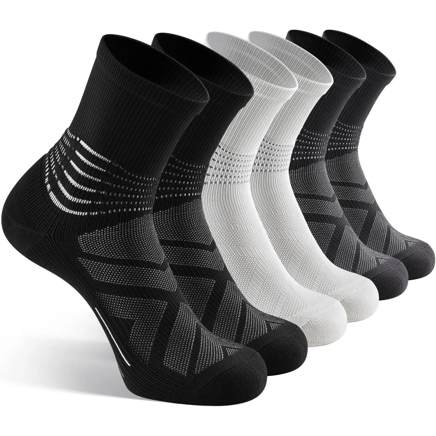 Black+white+dark Grey-3 Packs