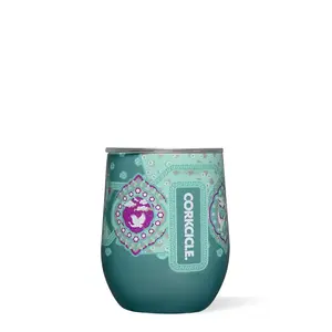 Corkcicle Disney Princess Jasmine 12oz Stemless Cup