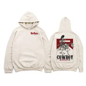 Wild West Cowboy Killers Graphic Hoodie – Vintage Western Skull Cowboy Design, Unisex Streetwear Hoodie for Bold Retro Style Fans