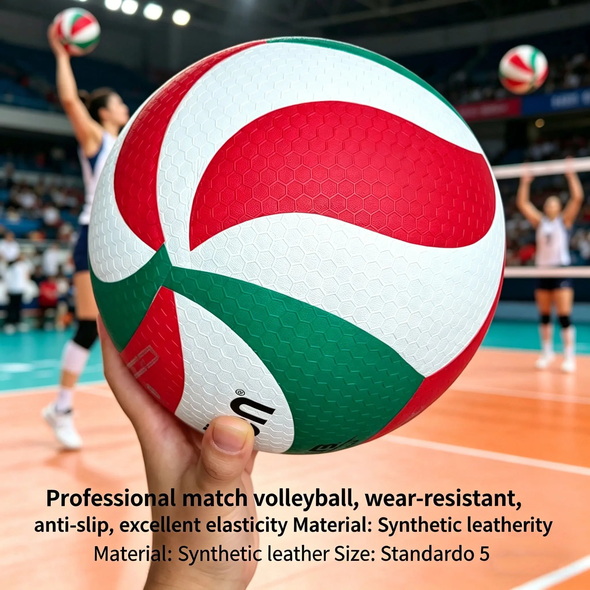 5 Size PU Volleyball, Ideal for Students and Adults, Indoor Outdoor Use, Perfect for Competition and Training, Volleyball Balls, Volleyball Equipment, Volleyball Stuff